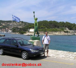 Socha Nick the Greek na Gaiose