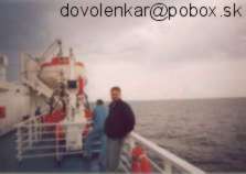 Horná paluba trajektu