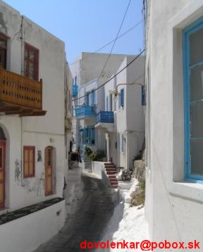 Uličky v Mandraki